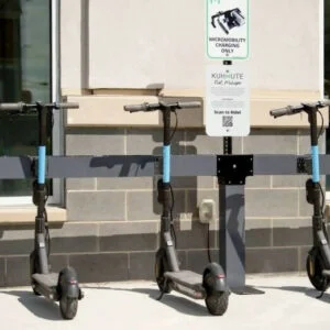 Kuhmute hub vehicle adapter - Segway Max Scooter