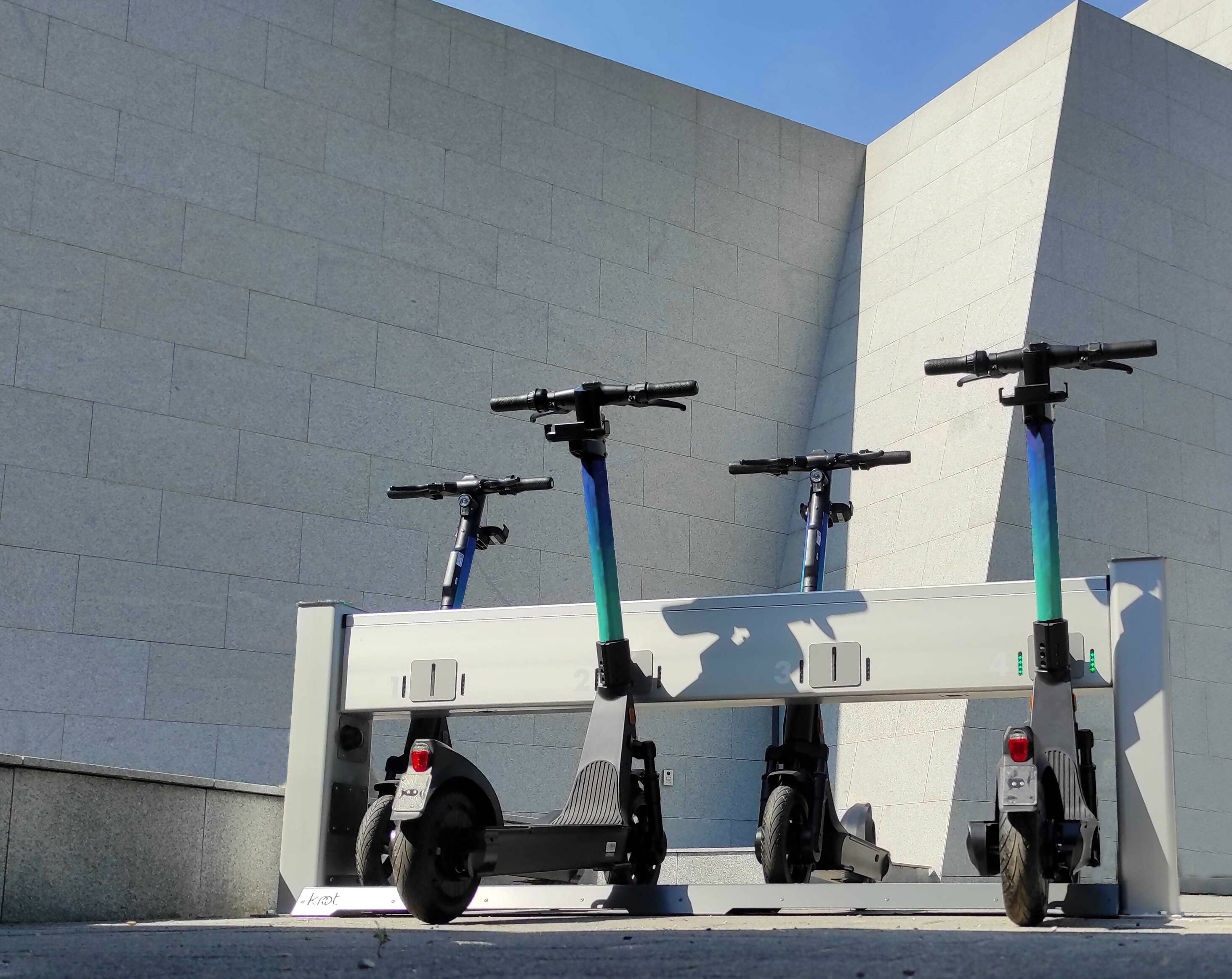 KNOT Scooter Sharing Station