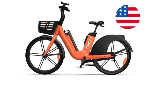 Okai EB100B Sharing E-Bike (USA Stock, shipped from USA California, American Stock)